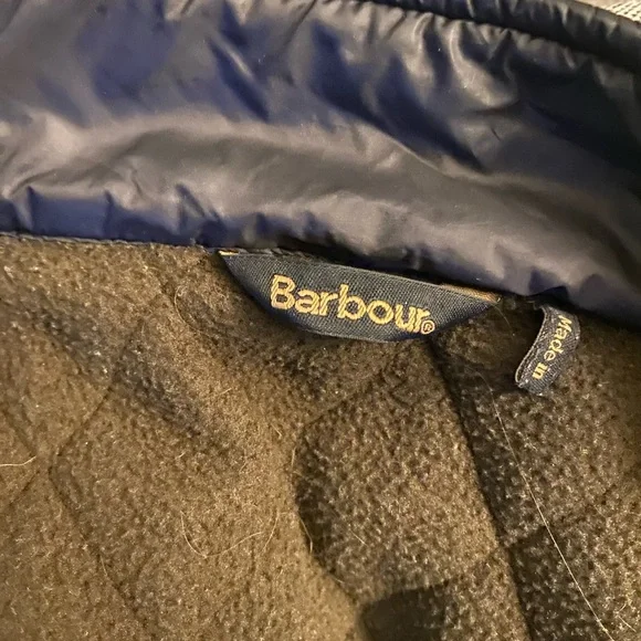 Barbour Black Quilted Vest with Diamond Pattern - Picture 5 of 7